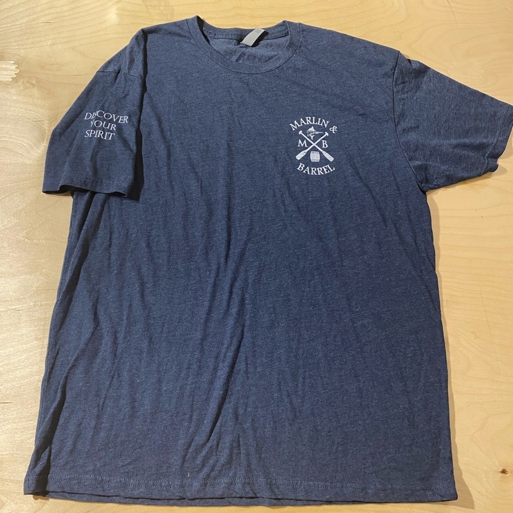 Next Level Apparel Navy Graphic Tee XL (PB) - Picture 2 of 9
